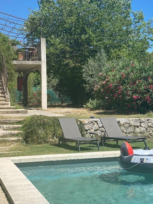 Ar De Vie Villa Chaleureuse En Provence Ventabren Luaran gambar